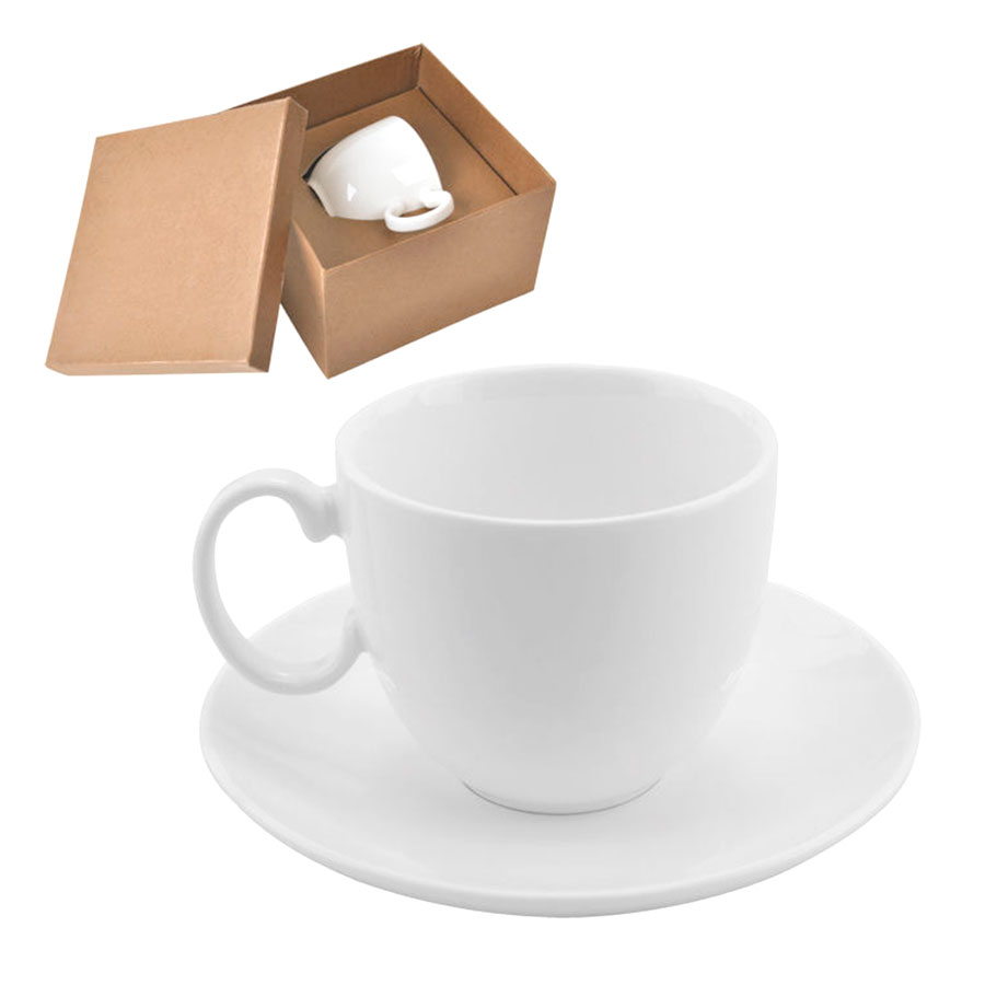 Чайная пара "Романтика" в подарочной упаковке с логотипом