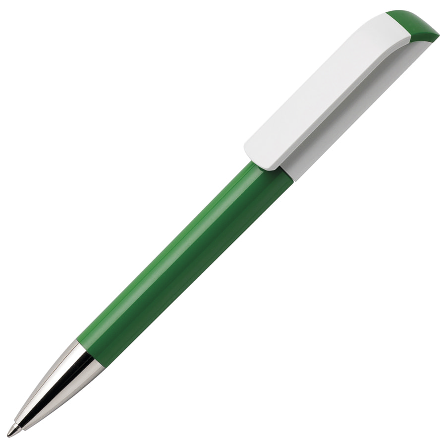 TAG, ручка шариковая с белым клипом