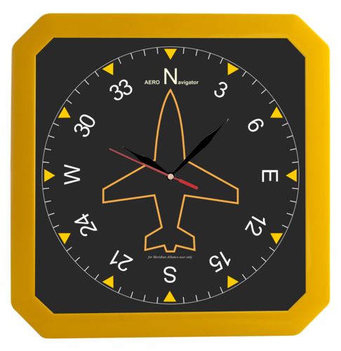 Часы настенные «Квадро» с логотипом