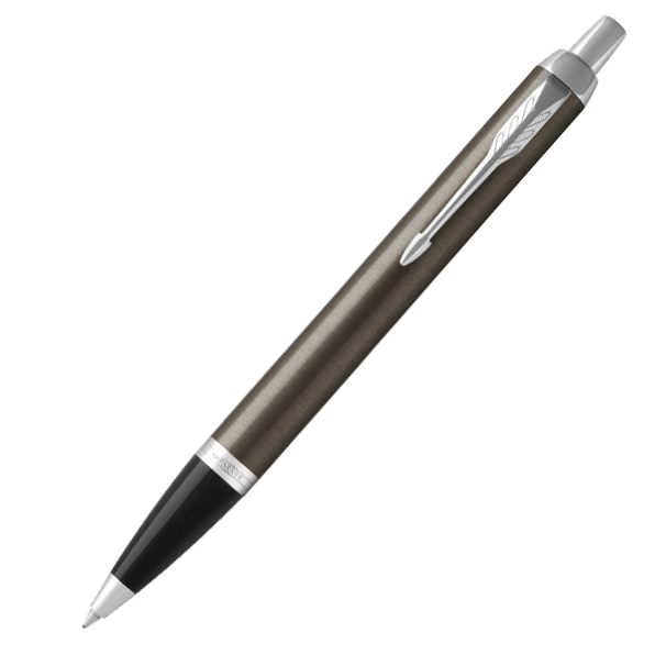 Parker IM Core - Brushed Metal GT, шариковая ручка, M 