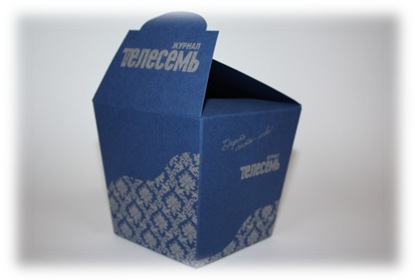 Упаковка с логотипом для конфет