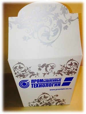 Коробка для конфет с логотипом